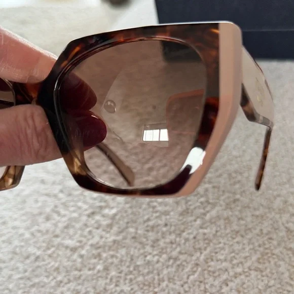 Prada Women's Tortoise Shell Sunglasses - Picture 11 of 14